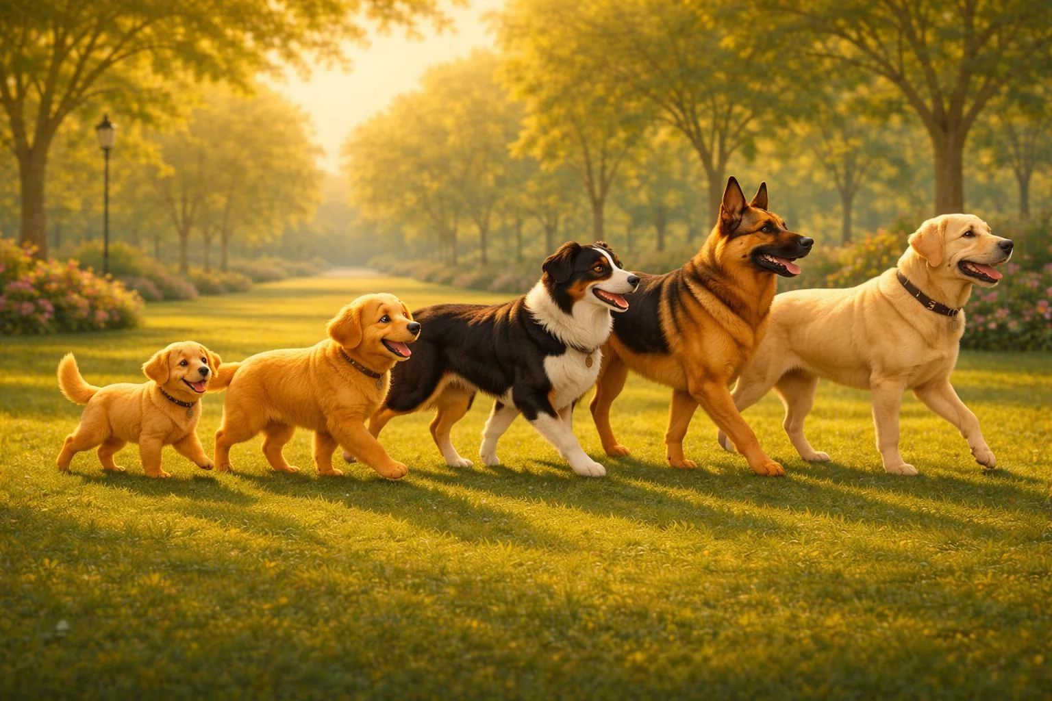 Cachorros de todas as raças