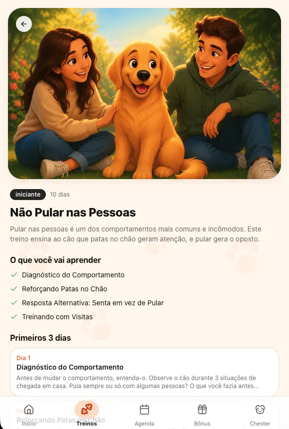 Não Pular nas Pessoas